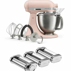 Artisan Plus kjøkkenmaskin 4,7 liter med pastasett, iron ore