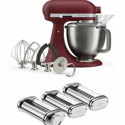 Artisan Plus kjøkkenmaskin med pastasett 4,7 liter, feather pink