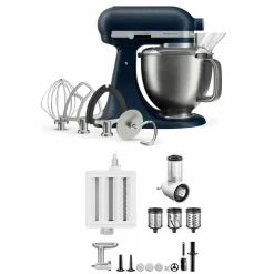 Artisan Plus kjøkkenmaskin med tilbehørspakke 4,7 liter, cast iron black