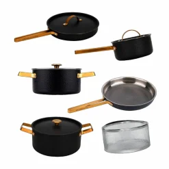 Arvet XL gryte- og pannesett, 6 deler