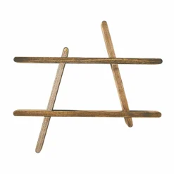 A-Shelf large, dark wood