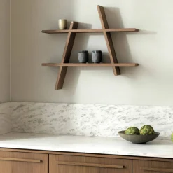 A-Shelf medium, dark wood