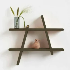 A-Shelf medium 52x46 cm, olivengrønn