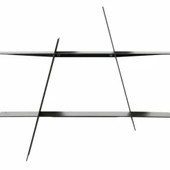 A-Shelf svart stål, large