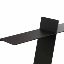 A-Shelf svart stål, medium