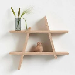 A-shelf 52 x 9 x 46 cm Medium Oak