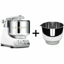 Assistent AKM 6230 Kjøkkenmaskin + Original vispebolle, ocean blue