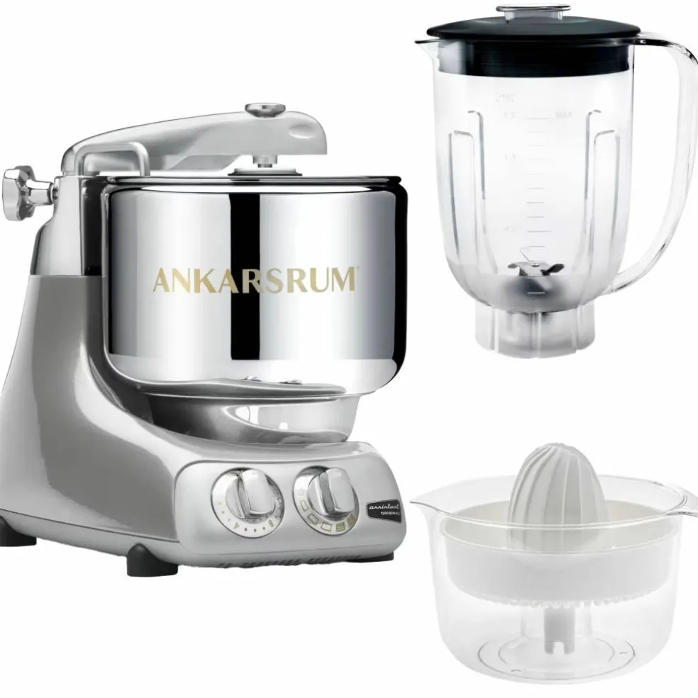 Assistent AKM6230 + mikserkanne og sitruspresse, coral crush