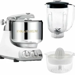 Assistent AKM6230 + mikserkanne og sitruspresse, coral crush