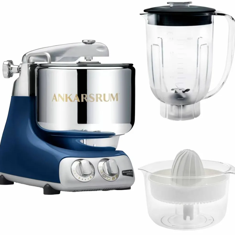 Assistent AKM6230 + mikserkanne og sitruspresse, coral crush