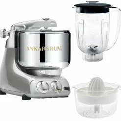 Assistent AKM6230 + mikserkanne og sitruspresse, royal blue