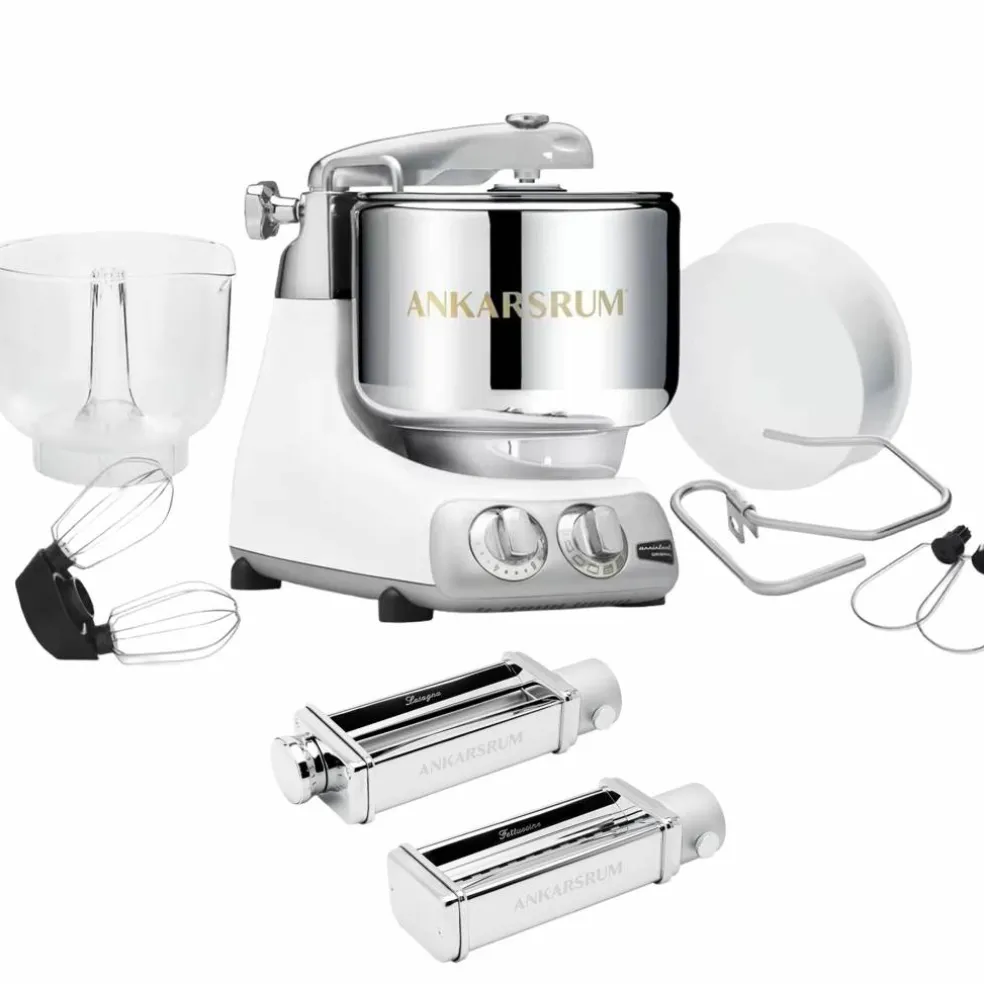 Assistent Original AKM 6230 kjøkkenmaskin og pastasett, light creme