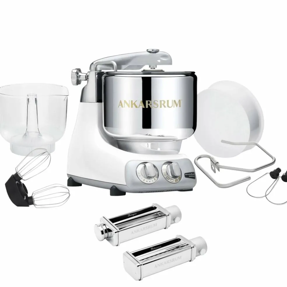 Assistent Original AKM 6230 kjøkkenmaskin og pastasett, light creme