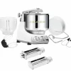 Assistent Original AKM 6230 kjøkkenmaskin og pastasett, black chrome