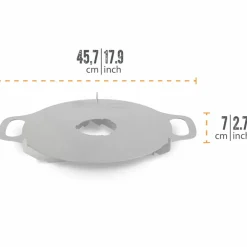 Atago grillplate med bærestativ