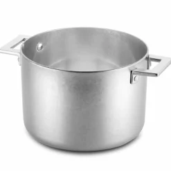 Attiva dyp gryte med lokk 6,5 liter, rustfritt stål
