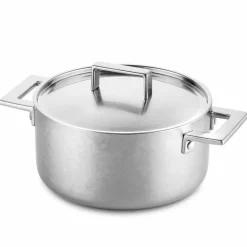 Attiva gryte med lokk 18 cm, rustfritt stål