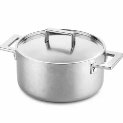 Attiva gryte med lokk 20 cm, rustfritt stål
