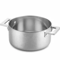Attiva gryte med lokk 22 cm, rustfritt stål