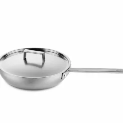 Attiva stekepanne med lokk 26 cm, rustfritt stål