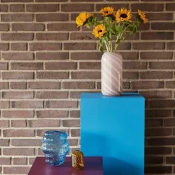 Aurora vase 18 cm, blå
