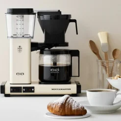 Automatic Kaffemaskin, Polished Silver