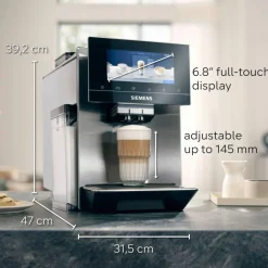 Automatisk kaffemaskin EQ900, rustfritt stål