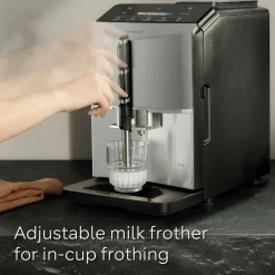Automatisk kaffemaskin EQ300, rustfritt stål