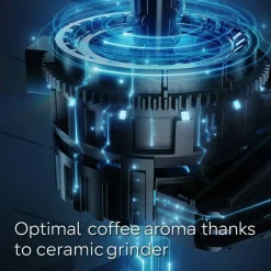 Automatisk kaffemaskin EQ300, rustfritt stål