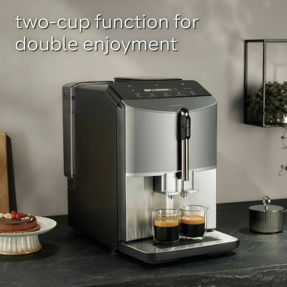 Automatisk kaffemaskin EQ300, rustfritt stål