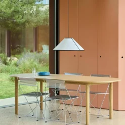 Ava Cone Pendant pendel 50 cm, hvit