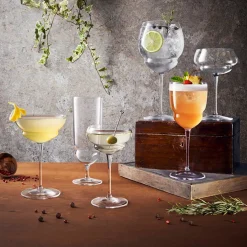 Backdoor '20s Nick & Nora cocktailglass 17 cl, 6-pakning, klart