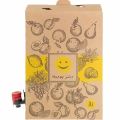 Bag In Box-pose med kran 3 liter 3-pakning