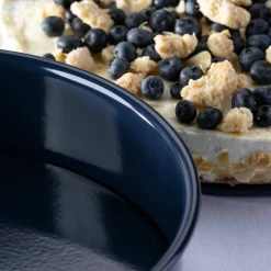 Bakeform med avtakbar bunn 28 cm, mørkeblå