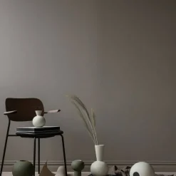 Ball vase, 10 cm, olive