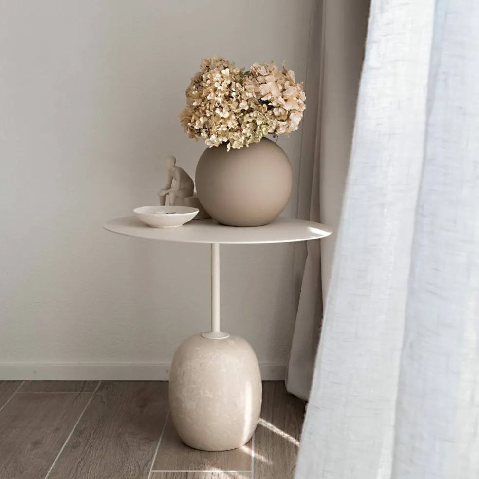 Ball vase, 20 cm, sand