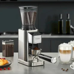 BaristaChef Inox kaffekvern, silver