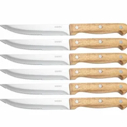 BBQ biffkniver 6-pakning