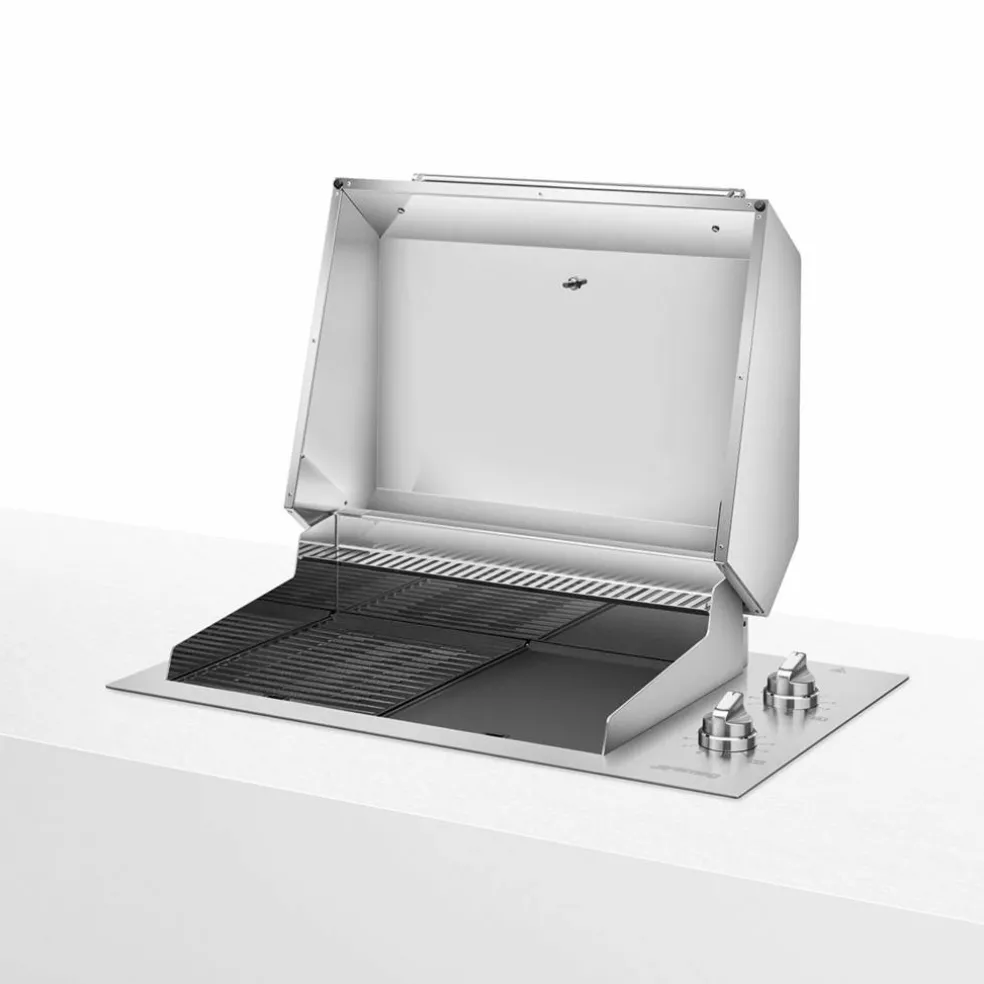 BBQE90X Elektrisk Grill, 90 cm, rustfritt stål
