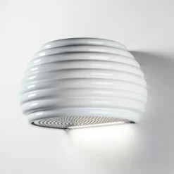 Beehive wall veggventilator, hvit