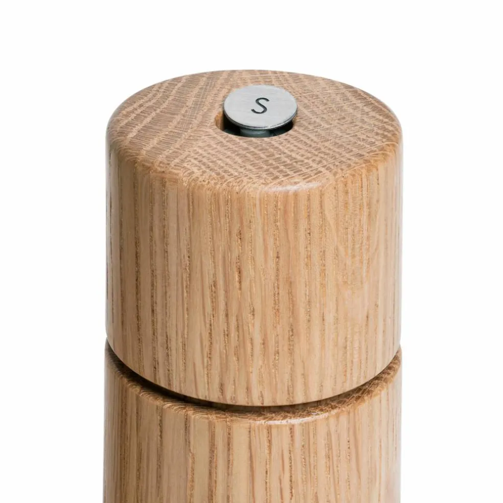 Bergen krydderkvern 12 cm, natural oak