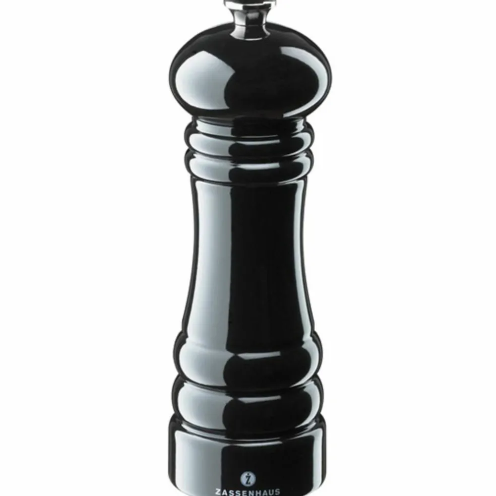 Berlin Saltkvern 18 cm Svart Blank