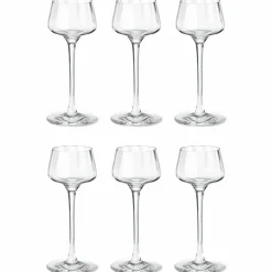Bernadotte snapseglass 4cl, 6 stk