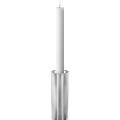 Bernadotte Telysholder Rustfritt Stål, 14 cm