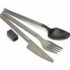 Bestikksett 3 deler, aluminium