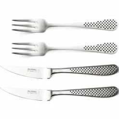 Bestikksett, 2 gafler + 2 kniver