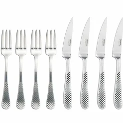 Biffkniver og Gafler 8 deler