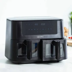 Bistro airfryer 8 liter, 2 kurver