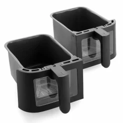 Bistro airfryer 8 liter, 2 kurver