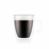 BISTRO Dobbeltvegget krus m. hank, 2 stk. - 0,45 l